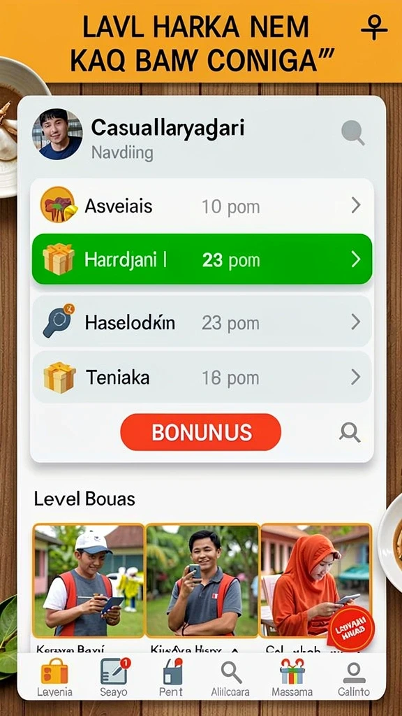 77rp - Fitur bonus yang meningkatkan peluang memenangkan hadiah.