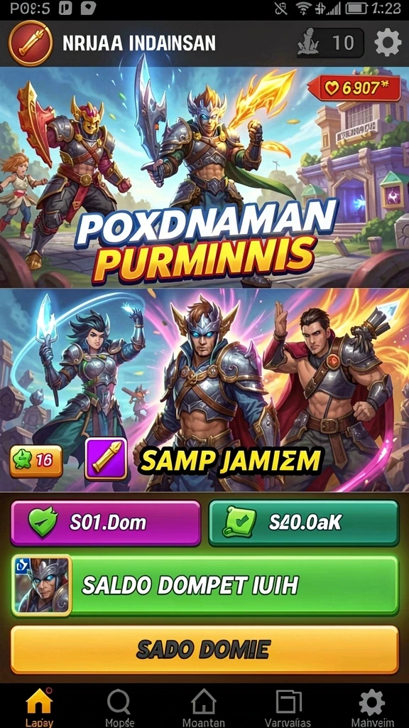mami188 - Tangkapan layar menampilkan fitur bonus menarik dalam permainan.